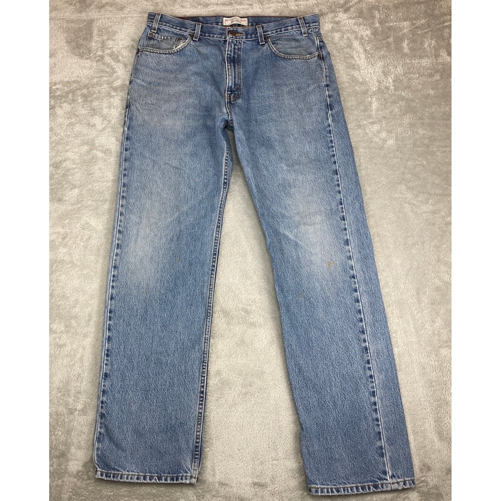 Levi Strauss Signature Jeans Regular Fit Men's Blue‎ Denim Waist 36 Length 34